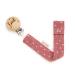 Engraved AngelicArt Pacifier Clip for Boys & Girls - Muslin Dotted (Old Pink) - Custom Name & Color Options - Buy Online on GoSupps.com