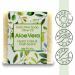 Extra Fine Olive Oil Soap - 100% Natural Aloe Vera - Organic Spa Soap from Greece - 4.5oz - Buy Online on GoSupps.com