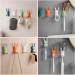 Alipis 20-Piece Cartoon Adhesive Hooks Set - Fun Wall Bracket for Toothbrushes Razors & Bathroom Storage | Durable & Easy to Install - Buy Online on GoSupps.com