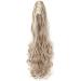 S-noilite 24 Inch Curly Clip In Ponytail Extension Blonde Hairpiece 155g for Women - Buy Online on GoSupps.com