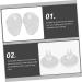 Healvian 12 Pairs Clip Toe Pad Foot Care Tool - Non-Slip Comfort for All Feet - International Shipping Available - Buy Online on GoSupps.com