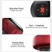 Rechargeable Electric Cupping Massage Device - 6/12 Gear Intelligent Therapy Tool for Home Office & Travel (Red) - Buy Online on GoSupps.com
