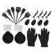 ERINGOGO Kit Coiffure Professionnel Plastique Outil Pratique de Teinture Cheveux pour Salon et Maison pour Retouche et Routine Cheveux sans D sordre
