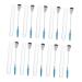NOLITOY 30 Pcs Diamond Mascara Brush Clear Lash Mascara Clear Mascara Tube Beauty Eyelash Shampoo 11.3x1.1cmx3pcs Dark Bluex3pcs