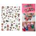 Cute Cartoon Nail Art Sticker Decals - 3D Self-Adhesive Designer Stickers for Women, Kids, and Girls - Manicure Decoration Supplies - 6 Sheets - Buy Online on GoSupps.com