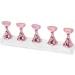 Syrisora Nail Art Display Practice Stand Magnetic Nail Fingernail Tip Holder Manicure Set Tool (Rose Pink) - Buy Online on GoSupps.com