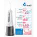 Renpho Wireless Mouth Shower - 4 Cleaning Modes 5 Nozzles IPX7 Waterproof | Portable Oral Care & Dental Care Solution - Buy Online on GoSupps.com