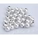 Adabele 925 Sterling Silver Seamless Smooth 3mm Spacer Beads - Pack of 100 | Small Round Beads for Jewelry Making - SS142 - Buy Online on GoSupps.com