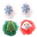 4pcs Bath Ball Bath Exfoliating Bath Ball Kids Bath Loofah Bath Sponges Body Wash Ball Skin Cleaning Scrubber Shower Scrubber for Body Bathing Skin Scrubber Bath Supply
