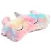 Unicorn Satin Faux Fur Sleeping Eye Mask for Women, Teens, and Girls - 7.5 x 6 In - Buy Online on GoSupps.com
