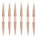 6pcs Professional Nails Art Brushes Set Double Ended Nail Striping Brush Thin Brushes For Gel Polish Pen Dotting Tool Drawing Small Details - Buy Online on GoSupps.com