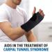 Hand Brace for Carpal Tunnel & Wrist Pain Relief - Adjustable Night Support with Splints for Arthritis & Tendonitis - Unisex Fit - Buy Online on GoSupps.com