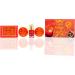 Pomegranate Musk AlTahara 4 Piece Combo Set: 6ml Thick Concentrated Perfume Oil 20ml Cream 20ml Powder 20g Soap Bar - Body Fragrance Alcohol Free