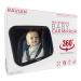 Baby Car Mirror for Back Seat Safest Newborn Essentials with Rear View Shatterproof Adjustable to See Rear Facing for Infants Kids and Pets Pack of 1