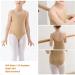 Soudittur Girls Ballet Dance Leotard L (Age 12-15 Y) Nude Seamless Camisole with Adjustable Straps - Buy Online on GoSupps.com