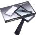 Lightweight Magnifying Glass Hand-Held Square Oblique Handle 3 Times High-Definition Anti-Big Mirror for Reading and Repair Lofty Ambition - Buy Online on GoSupps.com