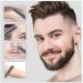Premium Metal Eyebrow Razor Replacement Blades for Men & Women - Facial Hair Trimming Blades for Mustache & Lip Hair (Black) - Buy Online on GoSupps.com