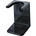 Premium Black Plastic Shaving Brush Holder with Pure Badger Brush - International Shipping Available - Buy Online on GoSupps.com