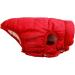 Warm Fleece Lined Dog Jacket - Windproof & Soft Winter Vest for XS Dogs (Red) - Joydaog - Buy Online on GoSupps.com
