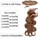 Shop SEGO Brazilian Human Hair Bundles - 100% Unprocessed Body Wave Extensions - Light Brown 18 - Perfect for International Shipping - Buy Online on GoSupps.com