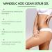 Mandelic Acid Exfoliating Gel Scrub for Face & Body Purifying Pore Refining Peeling Gel Deep Cleansing Moisturizing & Brightening Reduces Blackheads & Uneven Texture for All Skin Types 7Oz - Buy Online on GoSupps.com