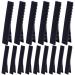 100pcs Metal Alligator Hair Clips Flat Top with Teeth Single Prong Hairpins Sectioning Hairdressing Salon Clips for Women Girls Hairbow DIY Art Craft Projects  Black