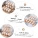 1pc Box Transparent Egg Lattice Eggs Stackable Egg Frame Egg Storage Holder Refrigerator re-usable - Buy Online on GoSupps.com