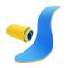 1 Pair Female Insoles Shoe Pads Running Insoles Flat Orthotic Insoles Womens Shoe Inserts Plantar As Shown 23.50X8.40X0.50CM