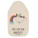 Mr. & Mrs. Panda Personalized heat bottle Einhorn Pegasus - personalized gifts unicorn personalized hot water bottle with reference white personalized