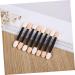FOMIYES 40pcs Sponge Stick Double Sided Makeup Eye for Foundation Cosmetic Flat Tool - Buy Online on GoSupps.com