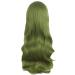 MapofBeauty 28 Beautiful Special Color Air Bangs Long Wavy Curly Lolita Cosplay Wig - Light Sea Green - Buy Online on GoSupps.com