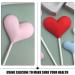 Alipis 2pcs Heart Shaped Silicone Mold Heart Lollipop Candy Molds Silicone Chocolate Molds Hard Candy Sucker Mold Heart Lollipop Molds Decor Clay Kitchen Supplies Silica Gel White Jelly - Buy Online on GoSupps.com