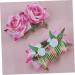 Healeved Floral Hair Accessories Hair Accessories for Kids Bridal Headpiece Rose Flower Comb Rose Hair Accessories Flower Hair Clip Rose Flower Bridal Hair Combs Pink Roses Child Flowers - Buy Online on GoSupps.com