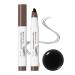 Generisch Eyebrow Pencil - 1.25 ml - Long-lasting eyebrow pencil - Multifunctional makeup accessory - Precise shape + all-day hold - Ideal for work parties dates sports