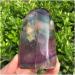 Gift for Family Beautiful Natural Colorful Fluorite Crystal Rough Stone Stand Specimen Crystal Rock Stones Original Specimen Lucky Stone Raw Stones and Minerals Stone Mineral Specimen - Buy Online on GoSupps.com