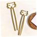 DOITOOL Cute Cute Hairpin Cute Hair Chopsticks Vintage Hair Sticks Metal Hair Chopstick Women Hair Decoration U Shaped Hair Stick Hair Stick for Hanfu Alloy Girl Japanese-style South Korea - Buy Online on GoSupps.com