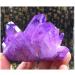 Red Titanium Coated Crystal Cluster Natural Gemstone Specimen Figurine (Color : Purple) - Buy Online on GoSupps.com