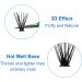C Curl 40D 0.07mm Cluster Eyelash Extensions | Mixed 8-16mm | 40 Root Individual Clusters Lash Extensions - Buy Online on GoSupps.com