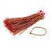 COHEALI Braided Bracelet 100pcs Girls Handmade Braided Bracelets Handcraft Bracelet Red Rope Beaded To Weave Miss