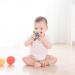 MyDova Silicone Baby Bite Toys | BPA-Free Gripping Ball Rattles for 0-9 Months | Perfect Baby Gift in Pink - Buy Online on GoSupps.com