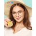 Shop Firmoo Blue Light Blocking Glasses - Anti Eyestrain Round Tortoise Shell Metal Frames for Men & Women - International Shipping Available - Buy Online on GoSupps.com