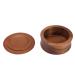 Men's Wooden Shaving Brush Bowl - Non-Adhering Shave Cream Mug & Soap Cup | Portable Maple Face Cleaning Tool - Buy Online on GoSupps.com