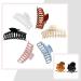 8 Pcs 4.3 inch Hair Claw Clips Set - Matte Finish Neutral Hair Accessories for Women and Girls - Buy Online on GoSupps.com