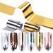 14 Sheets Gold Nail Foil Transfer Stickers - Holographic Metallic Effect for Women & Girls Nail Art Decoration - Buy Online on GoSupps.com
