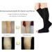 Shop Compression Socks with Zipper 20-30 mmHg for Men & Women | Calf Knee-High Open Toe Soft Nylon | Ideal for Varicose Veins - Buy Online on GoSupps.com