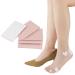 Sunerlory 12 pieces moleskin tape pain relief plaster for toes fingers flannel glue pads moleskin for foot non-slip self-adhesive high-heal stickers (25 pieces) 25 pieces.