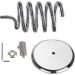Hair Dryer Holder Adjustable Hair Dryer Holder Stainless Steel Base for Salon Home Hair Dryer Holder - Buy Online on GoSupps.com