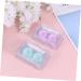 JECOMPRIS Mini Containers for Colored Contact Lenses - 6 Pack with Carrying Bag Case Tweezers & Invisible Mirror - Buy Online on GoSupps.com
