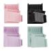 Professional Hair Clipper Guards Guides Coded Cutting Guides with Positioning Comb 4 Colors Nozzle Guide Comb Removing Split Ends Hair Clipper Guards Accessories