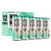 NIX AND KIX Nix & Kix Cucumber & Mint (12 x 250ml) - No Added Sugar - Low Calorie - Vegan - No Artificial Sweeteners Low Carb Sparkling Natural Soft Drink